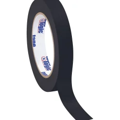 Tape Logic ™ 3/4" x 60 Yards Masking Tape, Black, 12 Rolls (T93400312PKB)* Masking Tape