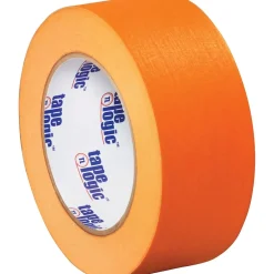 Tape Logic ™ 2" x 60 Yards Masking Tape, Orange, 12 Rolls (T93700312PKD)* Masking Tape