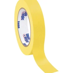 Tape Logic ™ 1" x 60 Yards Masking Tape, Yellow, 12 Rolls (T93500312PKY)* Masking Tape