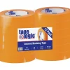Tape Logic ™ 1" x 60 Yards Masking Tape, Orange, 12 Rolls (T93500312PKD)* Masking Tape