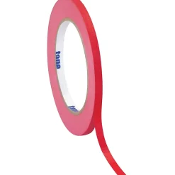 Tape Logic ™ 1/4" x 60 Yards Masking Tape, Red, 144/Case (T931003R)* Masking Tape