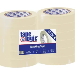 Tape Logic ™ 1" x 60 yds. Medium Grade Masking Tape, 12 Rolls* Masking Tape