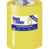 Tape Logic ® Colored Masking Tape, 4.9 Mil, 1/2" x 60 yds., Yellow, 12/Case (T93300312PKY)* Masking Tape