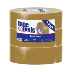 Tape Logic Economy Cloth Duct Tape, Tan, 2" x 60 Yards, 3/Pack* Duct Tape