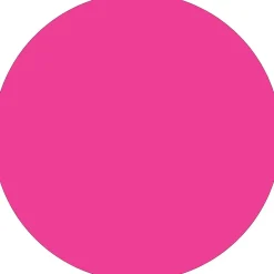Tape Logic ® Inventory Circle Labels, 3/4", Fluorescent Pink, 500/Roll (DL610K)* Shipping Labels