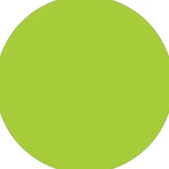 Tape Logic Inventory Circle Labels, 3/4", Fluorescent Green, 500/Roll (DL610J) Clearance