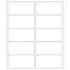 Tape Logic ® Laser Labels, Rectangle, Master Case, 4" x 2", White, 10,000/Case (LL124MC)* Address Labels
