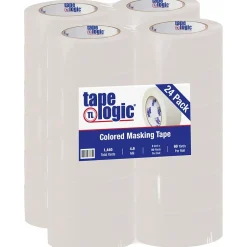 Tape Logic PF3 White Masking Tape, 2" x 60 yds., 24/Case* Masking Tape