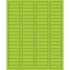 Tape Logic ® Rectangle Laser Labels, 1 3/4" x 1/2", Fluorescent Green, 8000/Case (LL170GN)* Address Labels