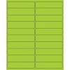 Tape Logic ® Rectangle Laser Labels, 4" x 1", Fluorescent Green, 2000/Case (LL177GN)* Address Labels
