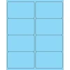 Tape Logic ® Rectangle Laser Labels, 4" x 2 1/2", Pastel Blue, 800/Case (LL179BE)* Address Labels