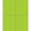 Tape Logic ® Rectangle Laser Labels, 4 1/4" x 5 1/2", Fluorescent Green, 400/Case (LL183GN)* Address Labels