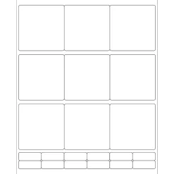 Tape Logic ® Rectangular Laser Labels, 2 3/4" x 2 3/4", White, 900/Case (LL115) Outlet