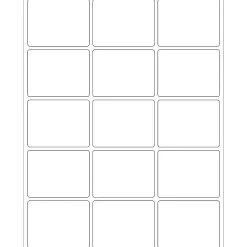 Tape Logic ® Rectangular Laser Labels, 2 5/8" x 2", White, 1500/Case (LL164)