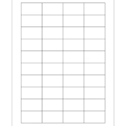 Tape Logic ® Rectangular Laser Labels, 1 3/4" x 1", White, 4000/Case (LL161) Discount