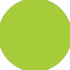 Tape Logic Removable Labels, 1" Circle, Fluorescent Green, 500 /Roll (DL1389FG) Hot