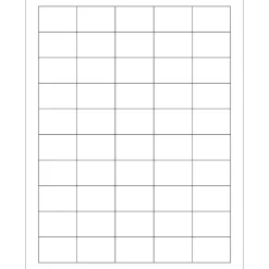 Tape Logic ® Removable Rectangle Laser Labels, 1 1/2" x 1", White, 5000/Case (LL260)* Address Labels