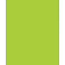 Tape Logic ® Removable Rectangle Laser Labels, 8 1/2" x 11", Fluorescent Green, 100/Case (LL420GN) Outlet