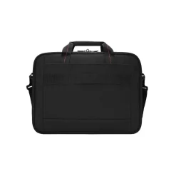 Targus Classic Slim Laptop Briefcase, Black Polyester (TCT027US)
