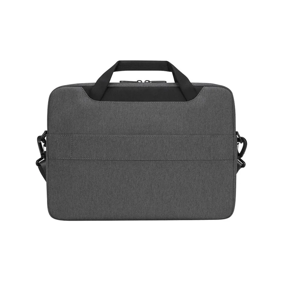 Targus Cypress Laptop Briefcase, Gray Fabric (TBS92602GL)