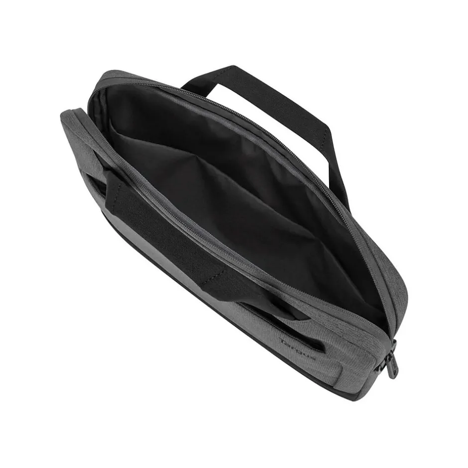 Targus Cypress Laptop Briefcase, Gray Fabric (TBS92602GL)