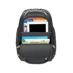 Targus Drifter II Laptop Backpack, Gray/Black Fabric (PSB239US)