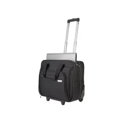Targus Laptop Rolling Briefcase, Black Polyester (TBR003US)