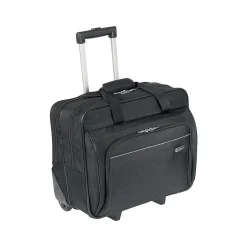 Targus Laptop Rolling Briefcase, Black Polyester (TBR003US)