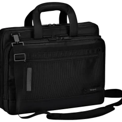 Targus Revolution 15.6" Nylon Laptop Bag, TSA Checkpoint Friendly, Black (TTL416US) New