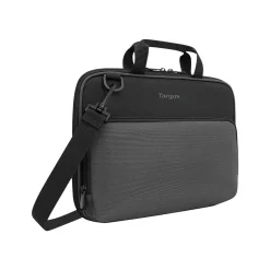 Targus Work-in Essentials 11.6" Polyester Laptop Bag, Black/Gray (TED006GL)