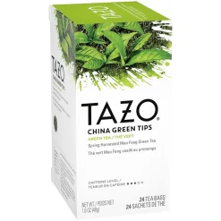 Tea<Tazo China Green Tips Tea Bags, 24/Box (20130)