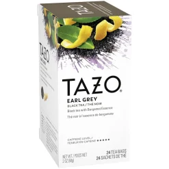Tea<Tazo Earl Grey Tea Bags, 24/Box (20080)