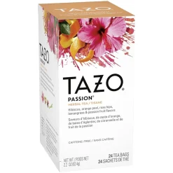 Tea<Tazo Passion Herbal Tea Bags, 24/Box (SBK20040)
