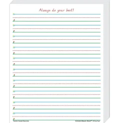 Online Smart Start 1, 2 Writing Paper, Printed, Letter 8.5" x 11", White Paper, 360 Sheet Classroom Paper