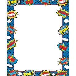 Clearance Superhero Computer Paper, 50 Sheets Per Pack, 6 Packs (TCR5629-6) Classroom Paper