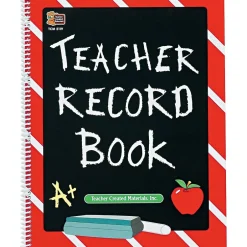 Record Book, Spiral-Bound, 8 1/2" x 11", 64 Pages (TCR2119) Grade Books