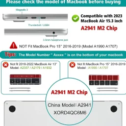 TechProtectus Hard-Shell Case/Keyboard Cover for Apple 15