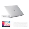 TechProtectus Hard-Shell Laptop Case with Keyboard Cover and Screen Protector, Clear, Plastic (TP-CYCL-MA13ST)