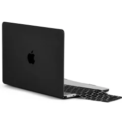 TechProtectus Hard-Shell Laptop Sleeve with Keyboard Cover, Black, (TP-BK-MA13M2)