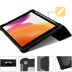 TechProtectus Laptop Case, Black, Plastic (TP-BK-IP6E)