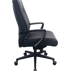 Best Ergonomic Leather Swivel Executive Chair, Black (TP2500-BLKL) Office Chairs