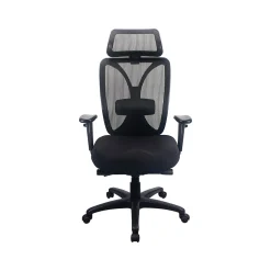 Best Mesh Back Fabric Computer and Desk Chair, Black (TP6450-BLKMB) Office Chairs