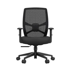 Online ProTask Mesh/Fabric Swivel Executive Task Chair, Black (TP-PROTASK-BLK) Office Chairs