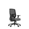 Clearance ProTask Mesh/Fabric Swivel Executive Task Chair, Grey (TP-PROTASK-GRY) Office Chairs