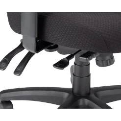 Clearance TP4000 Ergonomic Fabric Swivel Task Chair, Black (TP4000) Office Chairs