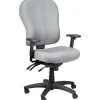 Clearance ® TP4000 Ergonomic Fabric Mid-Back Task Chair, Grey Office Chairs