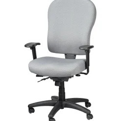 Clearance ® TP4000 Ergonomic Fabric Mid-Back Task Chair, Grey Office Chairs
