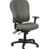 New ® TP4000 Ergonomic Fabric Mid-Back Task Chair, Olive Office Chairs
