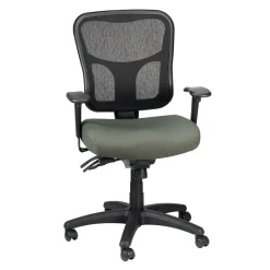 Clearance ® TP8000 Ergonomic Mesh Mid-Back Task Chair, Olive Ergonomic Chairs