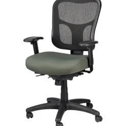 Clearance ® TP8000 Ergonomic Mesh Mid-Back Task Chair, Olive Ergonomic Chairs